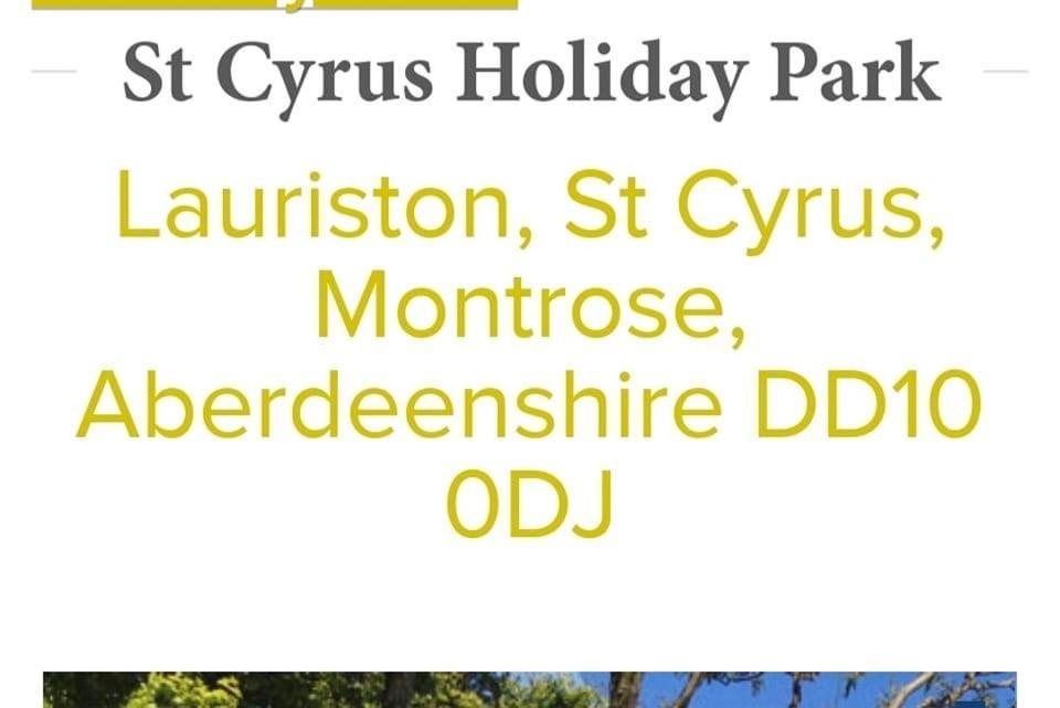 Saint Cyrus Wrights Retreat 4 Lunan View St Cyrus Caravan Park מראה חיצוני תמונה