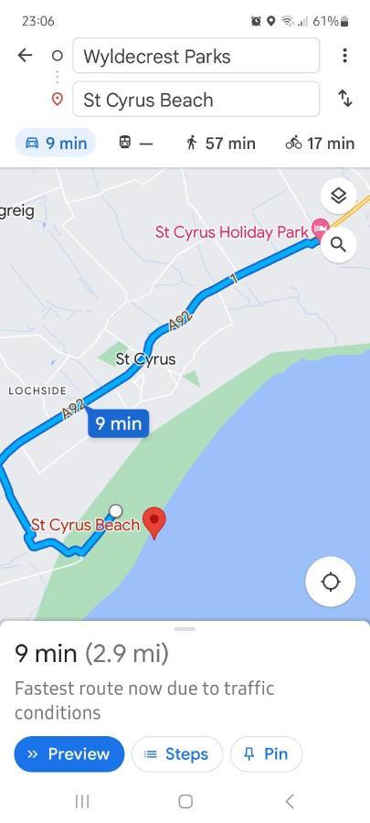 Saint Cyrus Wrights Retreat 4 Lunan View St Cyrus Caravan Park מראה חיצוני תמונה