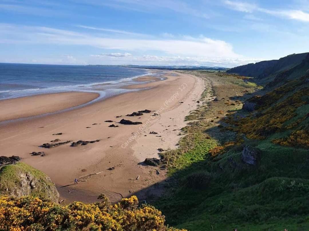 Saint Cyrus Wrights Retreat 4 Lunan View St Cyrus Caravan Park מראה חיצוני תמונה